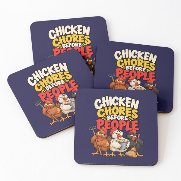 Item preview, Chicken Chores Before People Funny Chicken Keeper designed and sold by wavlore.