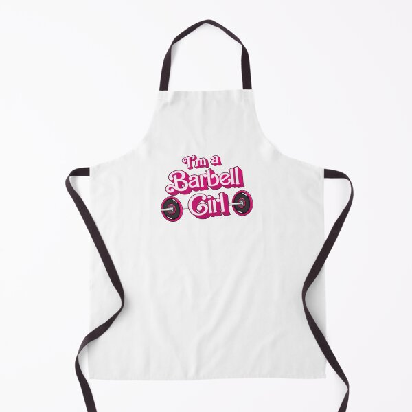 Item preview, I'm a Barbell Girl – The Barbie who loves the gym and weights designed and sold by art-emissa.