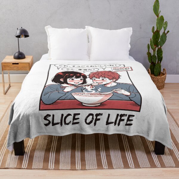 Item preview, Otaku Outlet Slice of Life Anime Ramen Couple Manga Panel T-Shirt designed and sold by DesignArtique.