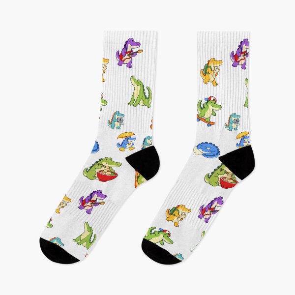 Item preview, Colorful Crocodiles designed and sold by Zoolumi.