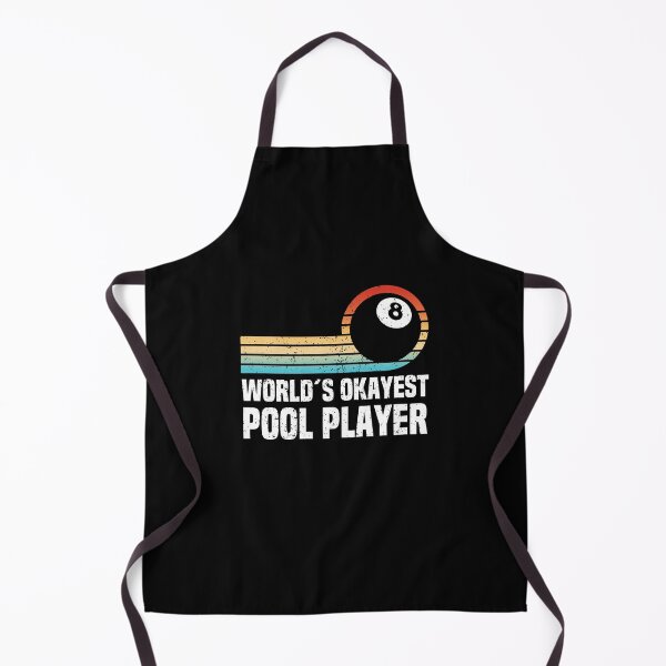 Item preview, World's Okayest Pool Player Vintage Sunset 8 Ball Billiards Design designed and sold by Dmetalx Art Apparel.