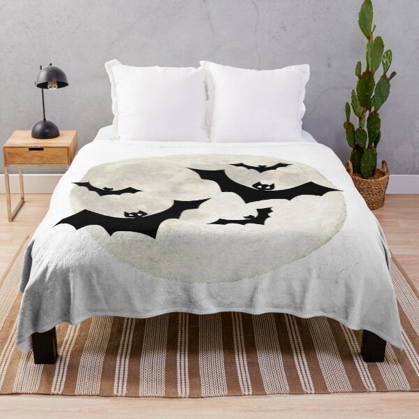 Item preview, Bats Flying past the Moon designed and sold by jamesgerardking.