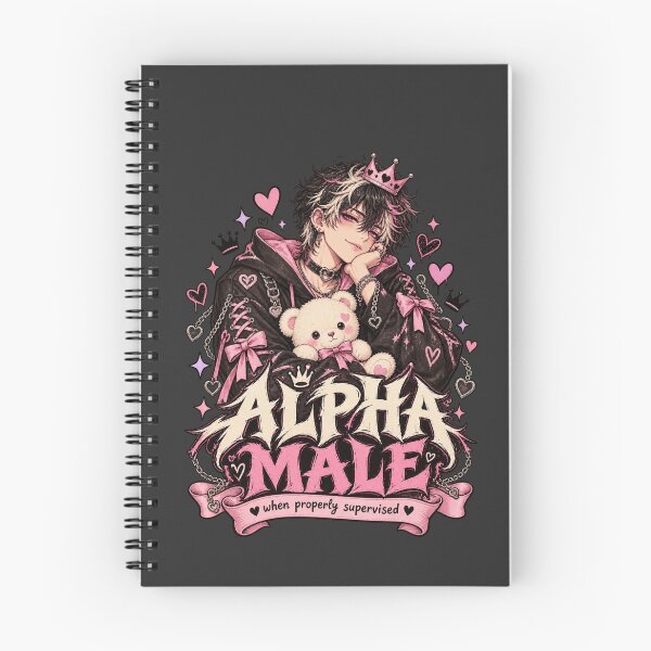 Item preview, Anime Boy Pastel Goth Teddy Bear Alpha Male When Properly Supervised designed and sold by AmiGraph.