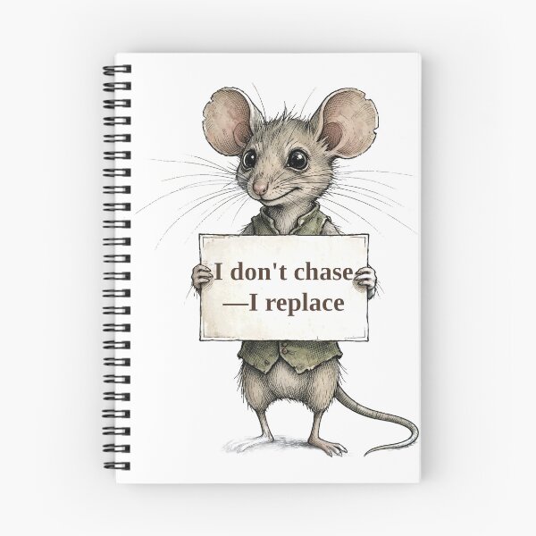 Item preview, Mouse In Waistcoat Holds Sign designed and sold by Faelottie.