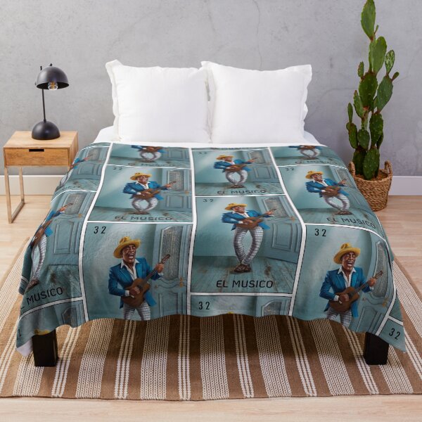 Item preview, Musician Loteria Card – El Músico 32 Mexican Music Art designed and sold by matteflor.