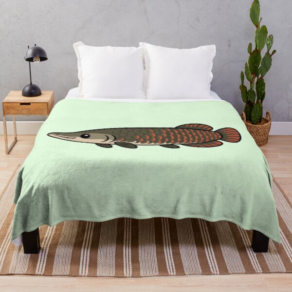Item preview, Cute Cartoon Arapaima designed and sold by WildlifeDoodle.