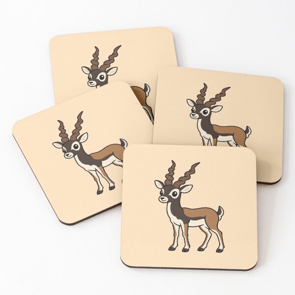 Item preview, Cute Cartoon Blackbuck designed and sold by WildlifeDoodle.