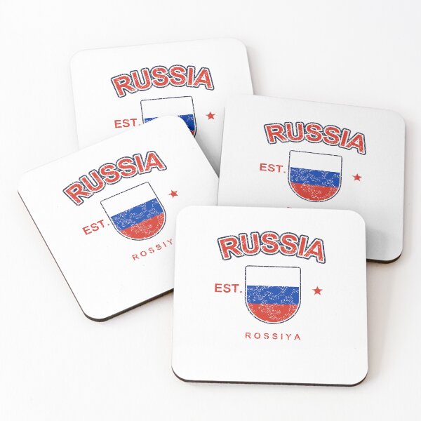 Item preview, Vintage Russia Varsity Flag Shield – Retro Russian Pride designed and sold by youngVl.