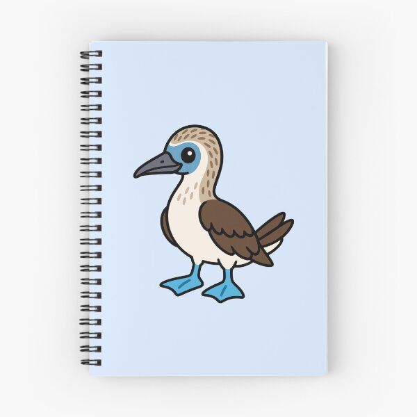Item preview, Cute Cartoon Blue Footed Booby designed and sold by WildlifeDoodle.