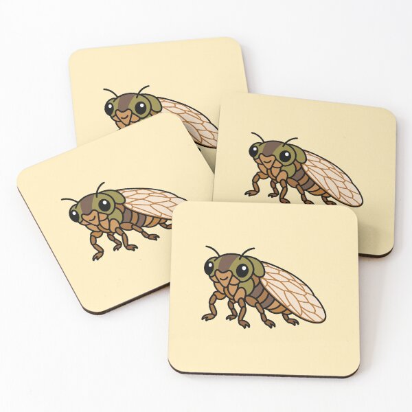 Item preview, Cute Cartoon Cicada designed and sold by WildlifeDoodle.