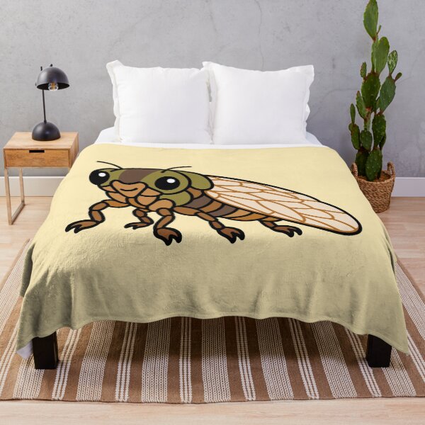 Item preview, Cute Cartoon Cicada designed and sold by WildlifeDoodle.