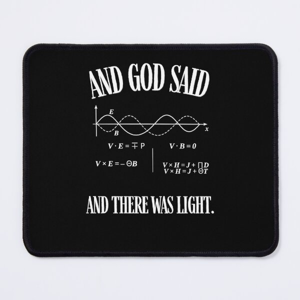 Item preview, And God Said And There Was Light Physics Science Design designed and sold by MalwasBasket.
