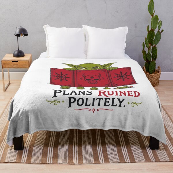 Item preview, Plans Ruined Politely Goblin Game Master designed and sold by MOSIDRIP™.