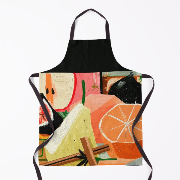 Item preview, Celebrate the Rich Colors of Autumn with Figs, Apples and Vibrant Citrus Fruit designed and sold by OlfactoART Studio.