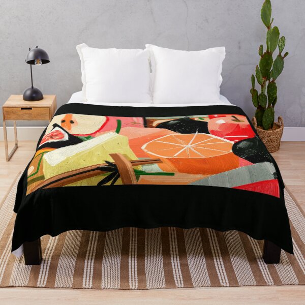 Item preview, Celebrate the Rich Colors of Autumn with Figs, Apples and Vibrant Citrus Fruit designed and sold by OlfactoART Studio.