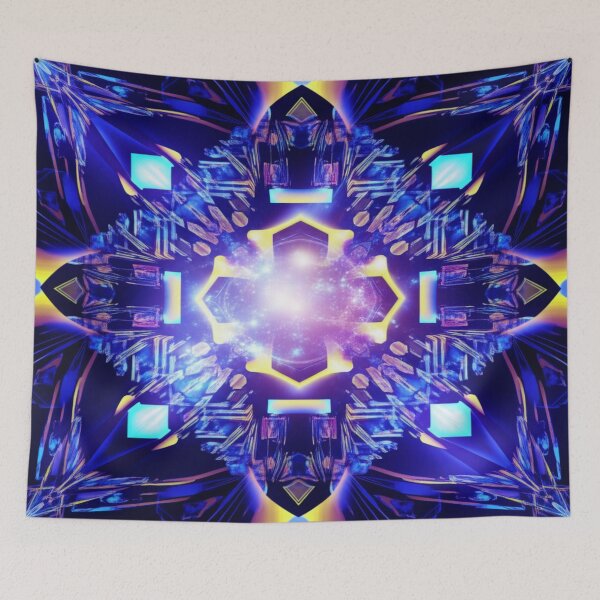 Item preview, Vibrant Neon Starfield Print designed and sold by Mixture-Designs.