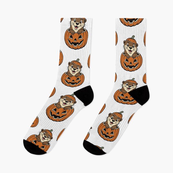Item preview, Halloween Otter designed and sold by DilloStudios.