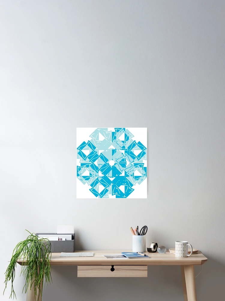 Thumbnail 2 of 3, Poster, crazy pattern designed and sold by Abharan.