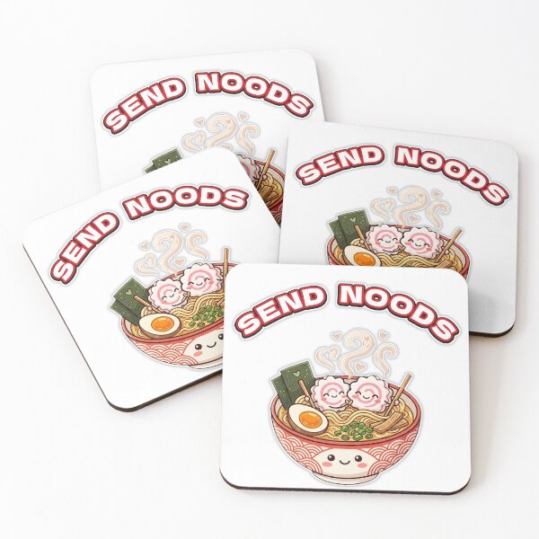 Item preview, Send Noods Cute Kawaii Ramen Romance Japanese Noodles Foodie T-Shirt designed and sold by Giobb-Artwork.