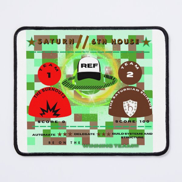 Item preview, Saturn in the 6th House--"Team 1 vs Team 2" designed and sold by 5thhouseNMVVS48.