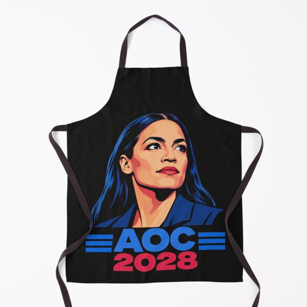 Item preview, Alexandria Ocasio Cortez AOC 2028 Portrait designed and sold by Owcomm.