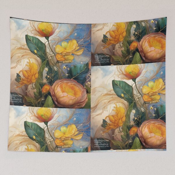 Item preview, Flowers and Wind designed and sold by Katherine Anne Michelle Minerva.