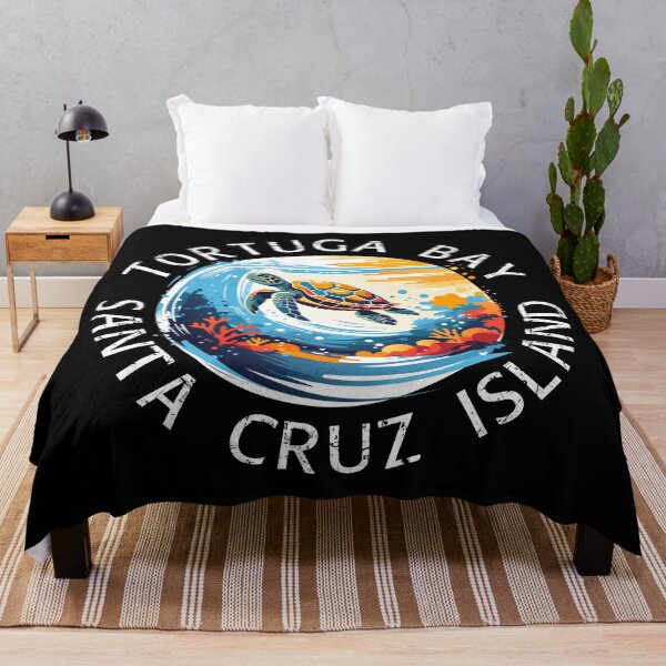 Item preview, Tortuga Bay - Santa Cruz Island (with White Lettering) designed and sold by VelvetRoom.