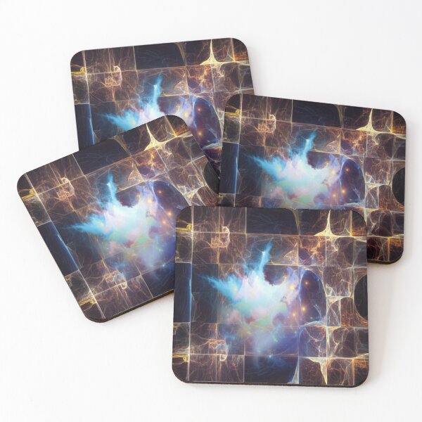 Item preview, Galactic Nebula Art Print designed and sold by Mixture-Designs.