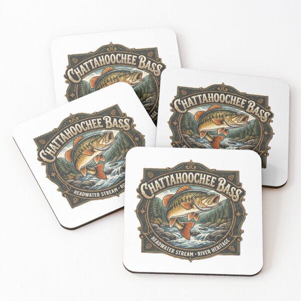 Item preview, Vintage Chattahoochee Bass Headwater Stream Graphic designed and sold by NobleCast .