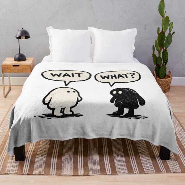Item preview, Wait What? designed and sold by Crownaged.