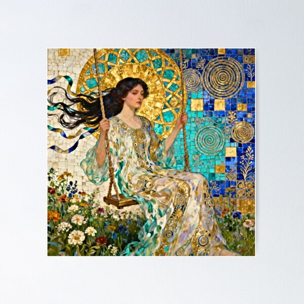 Item preview, Gustav Klimpt Inspired Art designed and sold by magentaprofile.