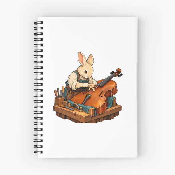Item preview, Rabbit Repairing a Cello designed and sold by JS Creative Studio.