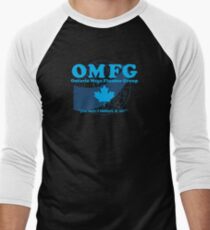 OMFG: Ontario Mega Finance Group Men's Baseball ¾ T-Shirt