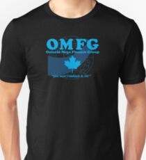 OMFG: Ontario Mega Finance Group Slim Fit T-Shirt
