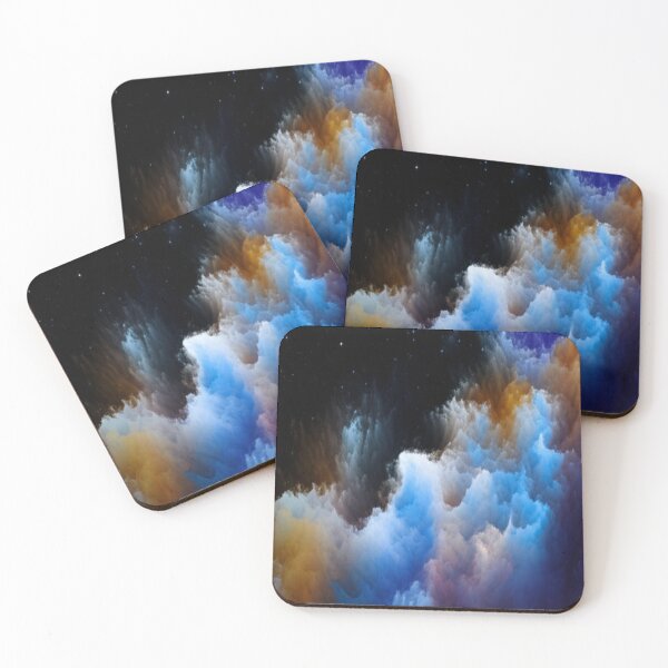 Item preview, Cosmic Purple Nebula Galaxy Art designed and sold by Mixture-Designs.