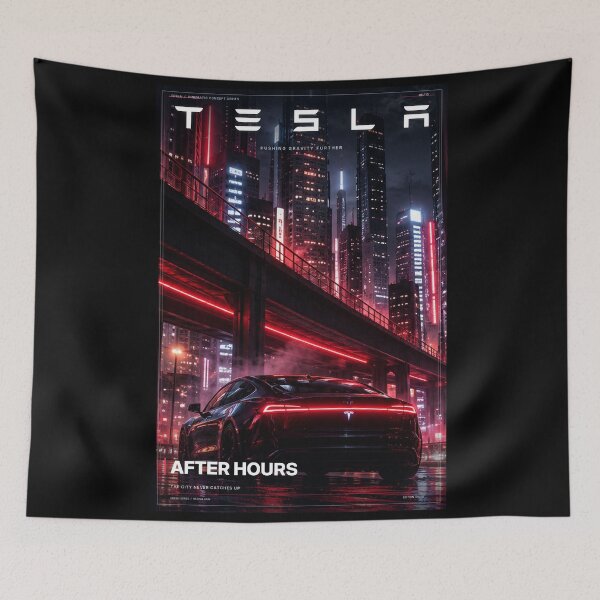 Item preview, TESLA CYBERPUNK designed and sold by JamiePullThatUp.