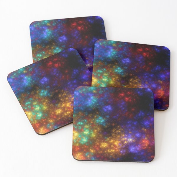 Item preview, Vibrant Galaxy Nebula Art Print designed and sold by Mixture-Designs.