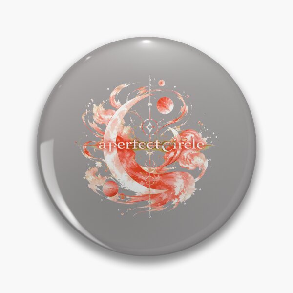 Item preview, a-perfect-circle-band-red-watercolor-art-graphic designed and sold by AnnettThiem.