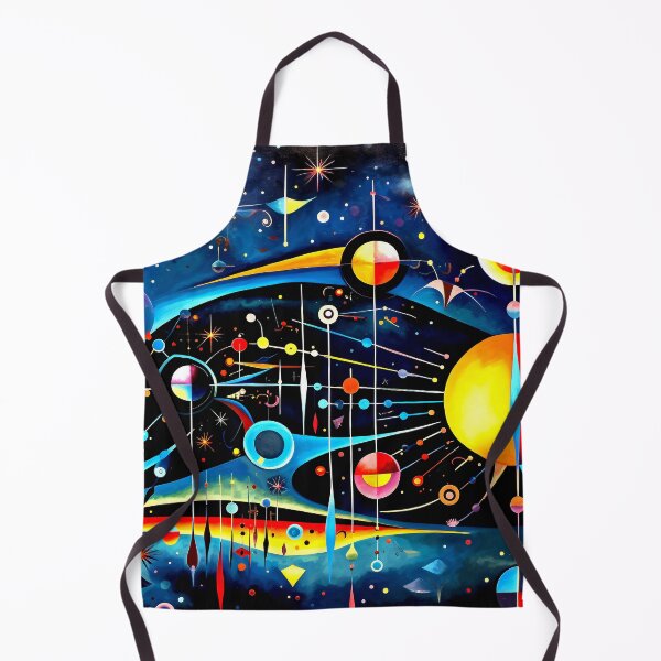 Item preview, Wassily Kandinsky-Inspired Floating Geometric Shapes Cosmic Art designed and sold by DEC02.