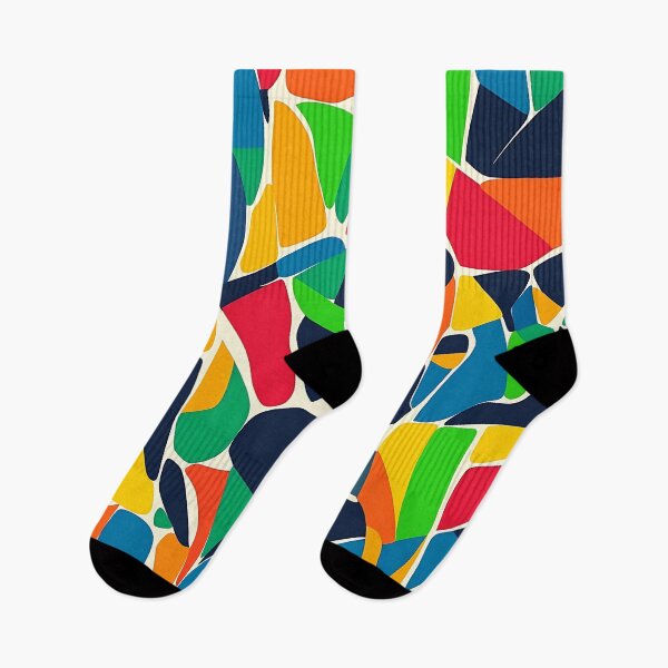 Item preview, Colorful Mosaic Inspired Scattered Abstract Art Designs Pattern designed and sold by DEC02.