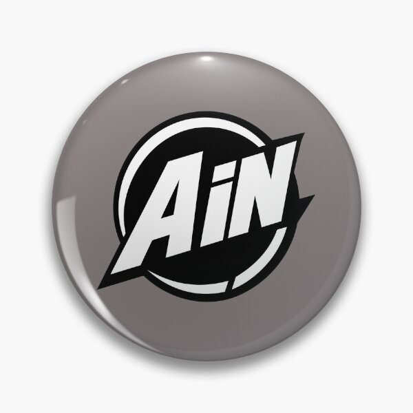 Item preview, Ain-Logo-Minimalist-Bold-White-Circle designed and sold by JasminRichter.