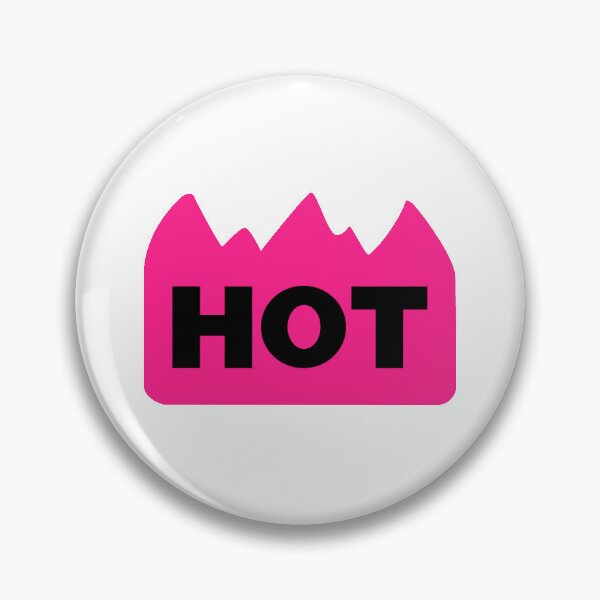 Item preview, Rave Supermarket Hot Food Sticker PLUR Sticker Pink designed and sold by billiebc.