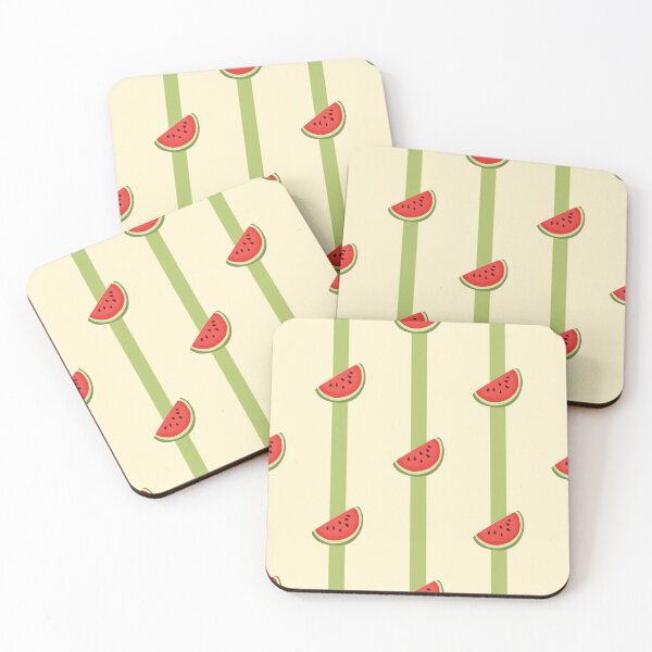Item preview, Cute Watermelon Slice Summer Fruit Seamless Background designed and sold by Deanmindvortex.