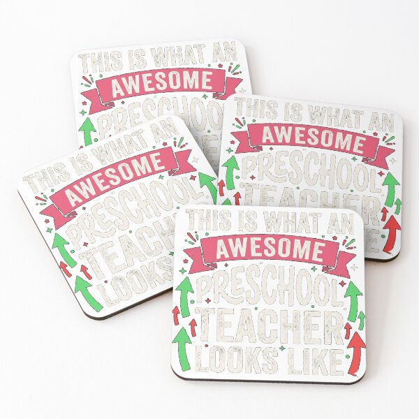 Item preview, Preschool Teacher Awesome Looks Funny Birthday Christmas Classic T-Shirt designed and sold by hapitoss.