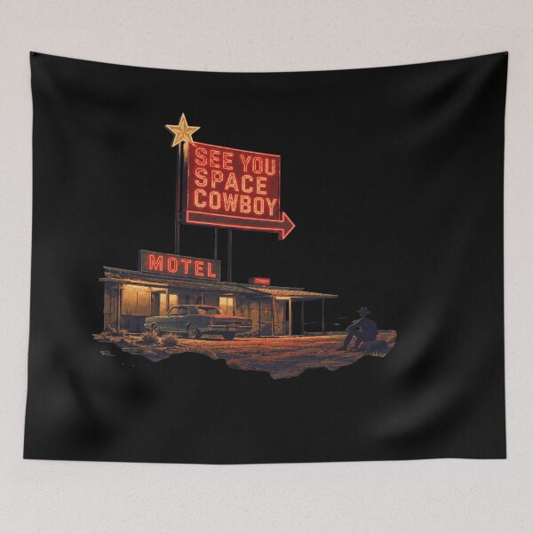 Item preview, Space Cowboy Motel designed and sold by EliseKirk178.