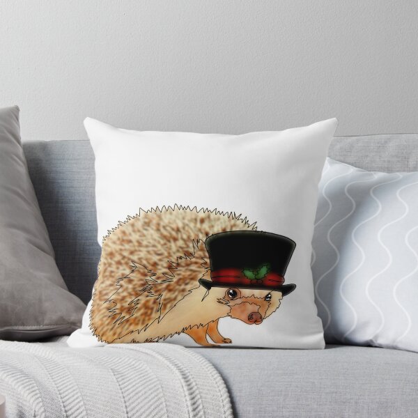 Item preview, Pork the porcupine in a snowman hat - animalzinhats designed and sold by Ashley’sAnimalz.