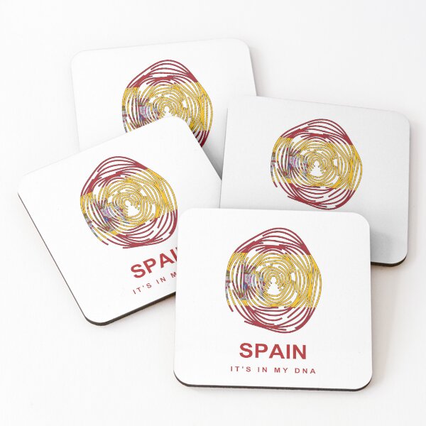 Item preview, Spain It's in My DNA Fingerprint – Proud Spanish Heritage Flag Gift designed and sold by youngVl.
