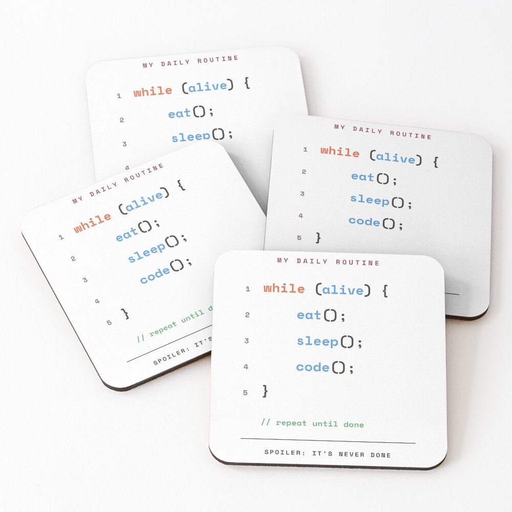 Item preview, Coasters (Set of 4) designed and sold by Rilindi.