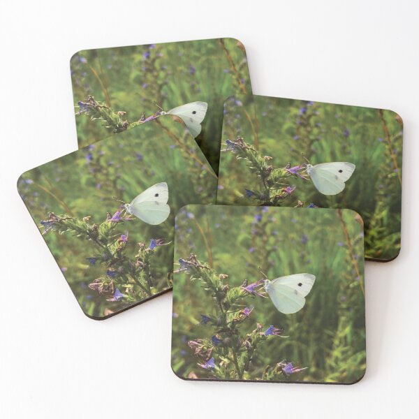 Item preview, Cabbage White Butterfly on Vipers Buglass designed and sold by BuddingTree.