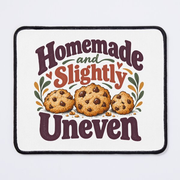Item preview, Homemade And Slightly Uneven Baking Humor Baker Cookie Lover designed and sold by HumansStuck12.
